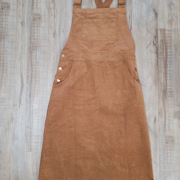 Corduroy Overall Dress 10 - Picture 4 of 8
